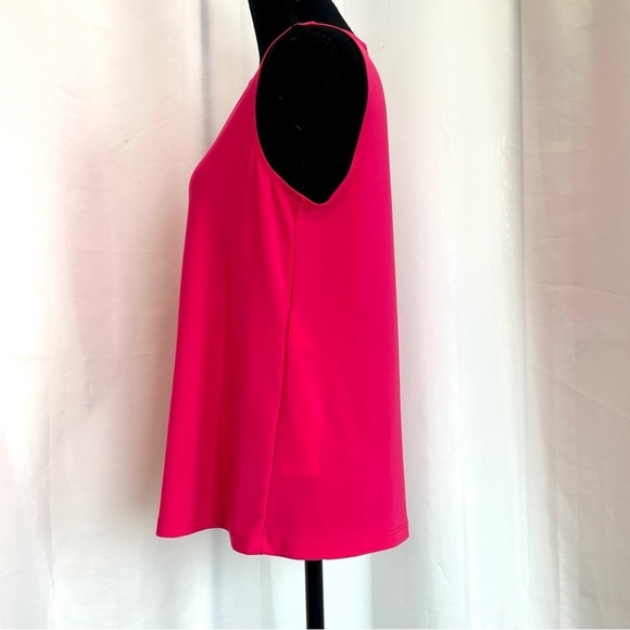 JOSEPH Ribkoff fuchsia pink tank camisole blouse sleeveless Sz 10 - Picture 3 of 10